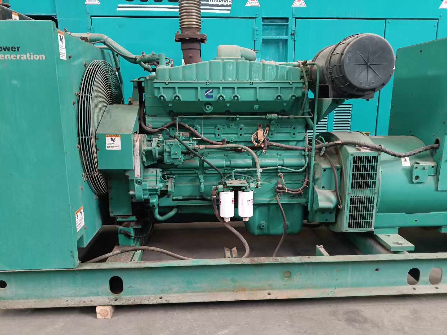 广水过载会对 600kW 柴油发电机组造成哪些损害?